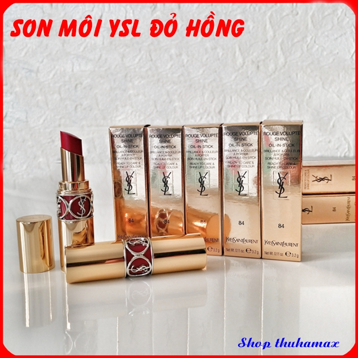 Son môi YSL Rouge Volupté Shine Màu 84