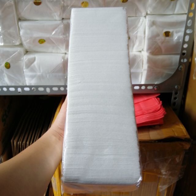 Khăn Cây Lau Mặt Spa loại 1 ( 200 tờ/cây)