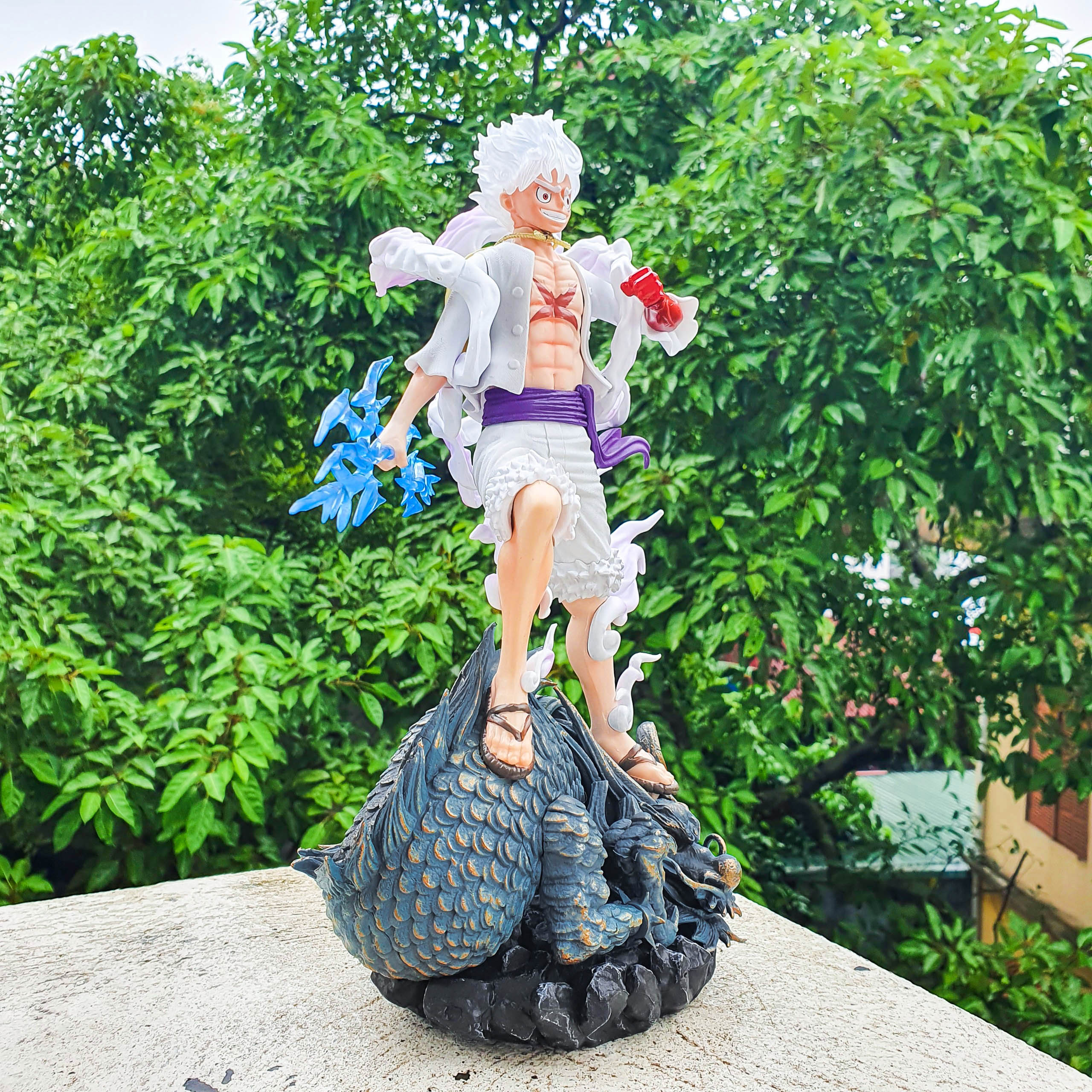 Mô hình luffy gear 5 hàng đẹp siêu chất ( one piece )