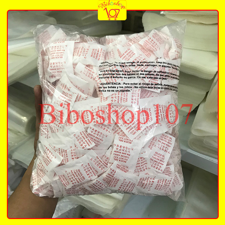 Túi hút ẩm hàng xuất Nhật gói 100g (50 túi)