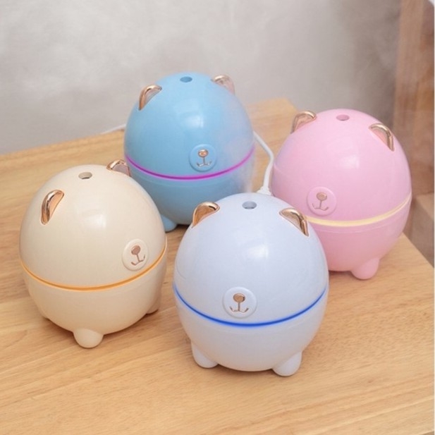 Máy phun sương tao độ ẩm hình con gấu mini
