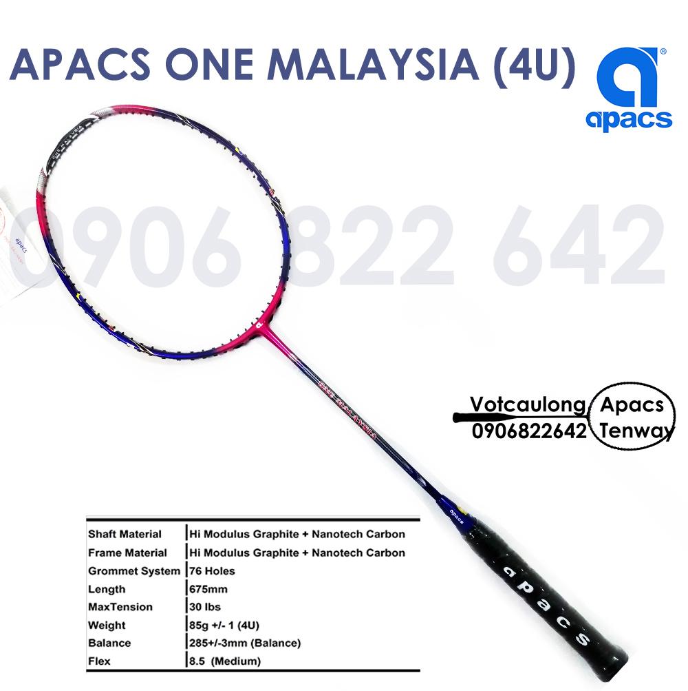 [HCM][Vợt cầu lông Apacs One Malaysia - 4U] Vợt đánh phong trào xuất sắc