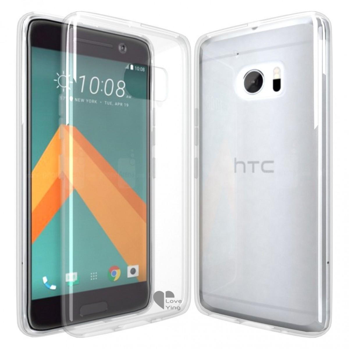 Ốp Silicon cho HTC M10 Trong suốt (Loại A+ chống ố vàng)