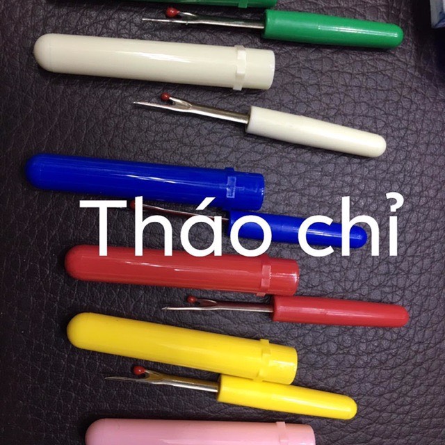 Cây rạch khuyết cán nhựa nhỏ , cây tháo chỉ cán nhựa loại nhỏ