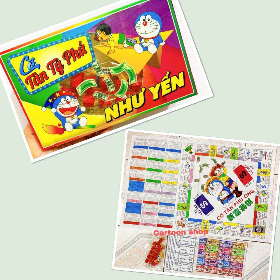 [MUA 2 GIẢM 5%][HCM]Cờ tỷ phú đồ chơi cờ giải trí