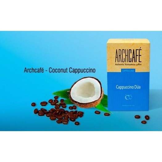 Cà phê Hòa Tan Archcafe Cappuccino Dừa 20G*12