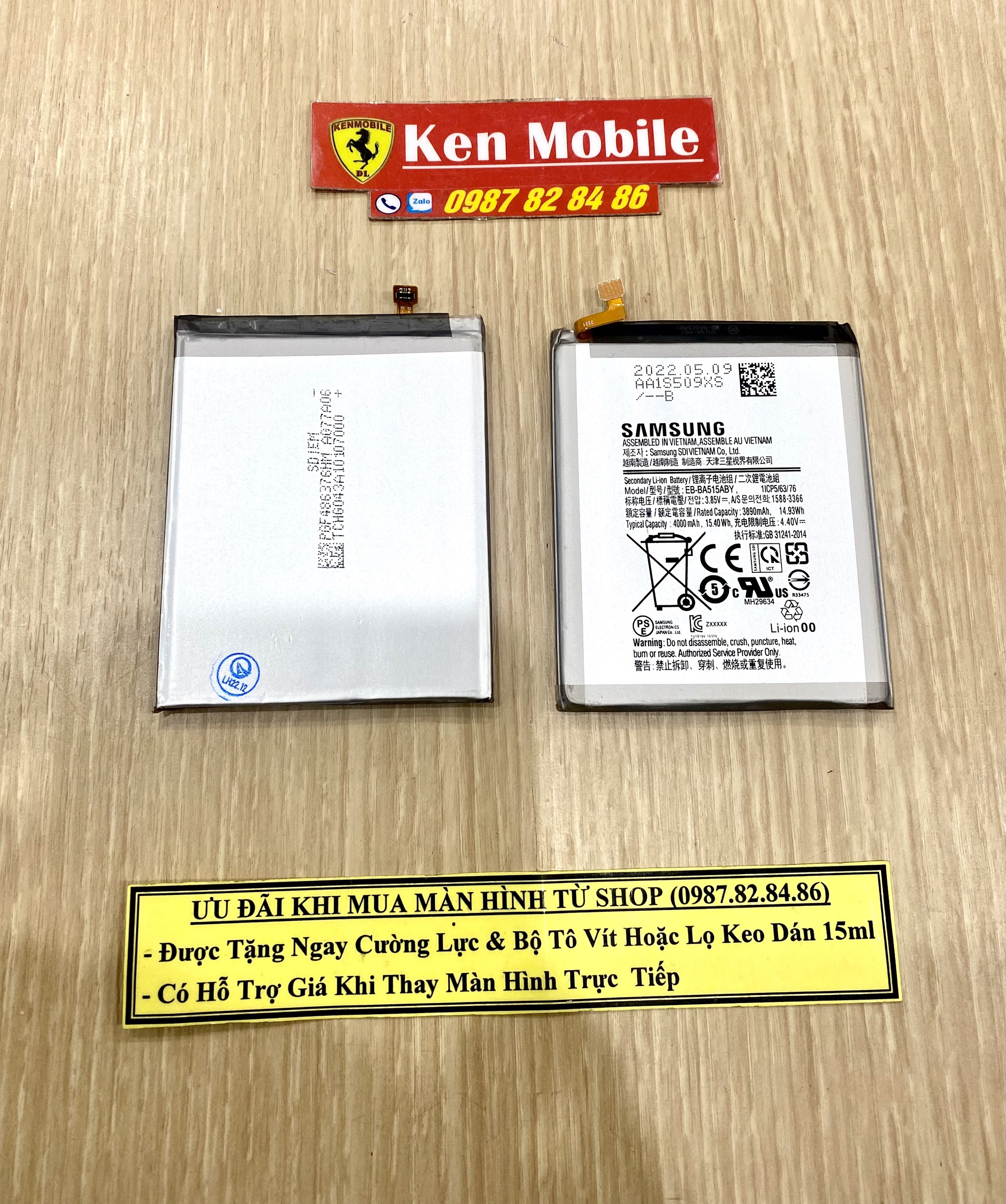 Pin ss galaxy a51 2019 / sm-a515, loại xịn