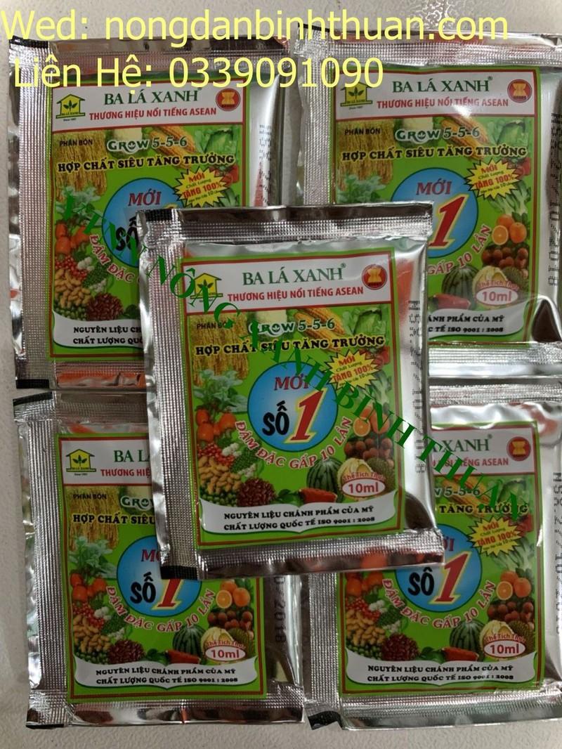 3 Hộp phân bón lá BA LÁ XANH SỐ 1