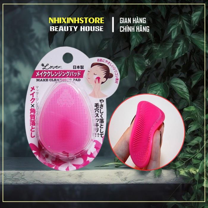 Miếng Rửa Mặt Silicon Loven Make Cleansing Pad