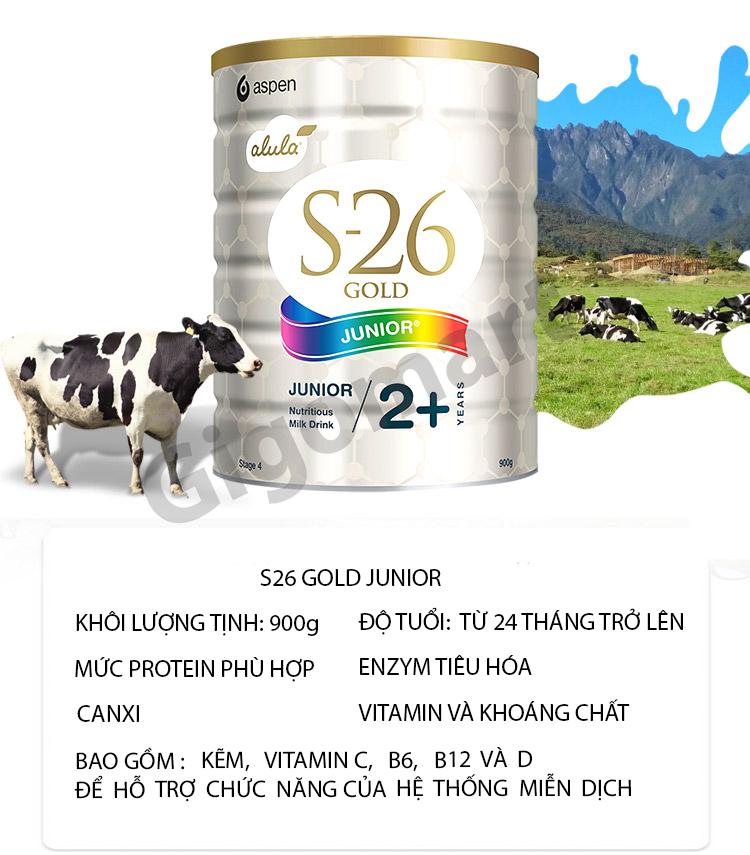 Sữa S26 Số 4 Cho Trẻ Trên 2 Tuổi Combo 2 Lon ( Date Tháng 9/2023 )
