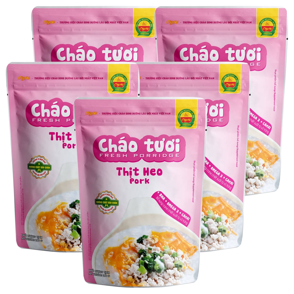 Cháo tươi Cây Thị Thịt heo