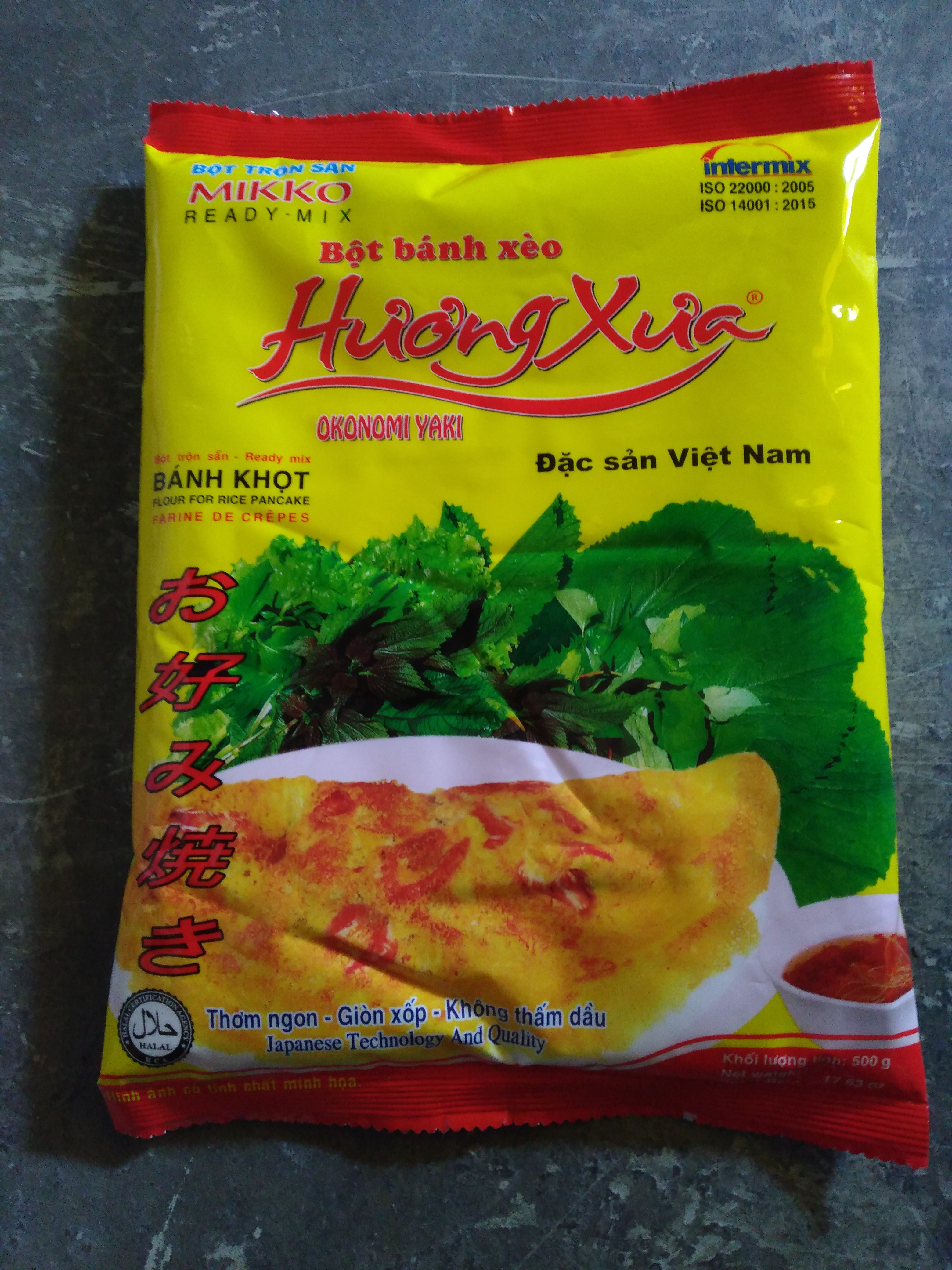 Bột bánh xèo Mikko Hương Xưa 500g