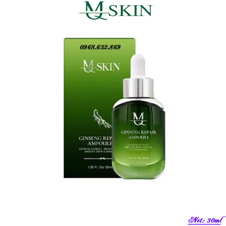 Serum căng bóng da nhân sâm mq skin chính hãng