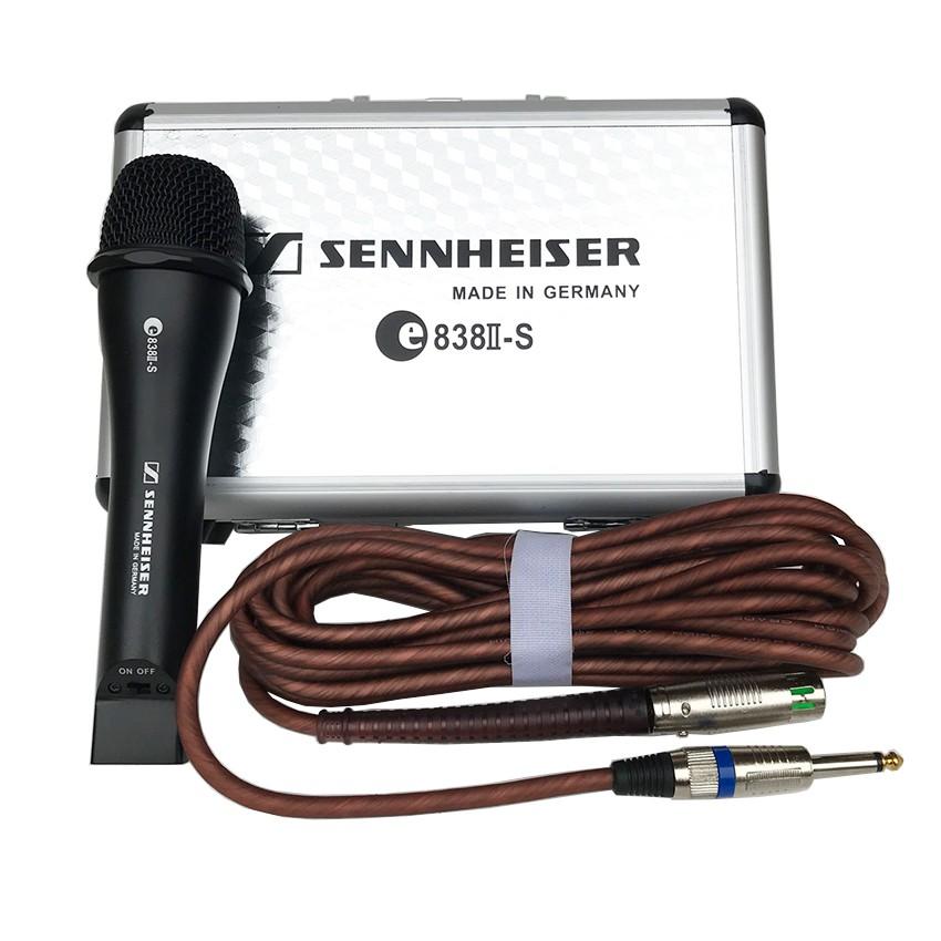 Micro có dây hát karaoke sennheiser 838II cao cấp