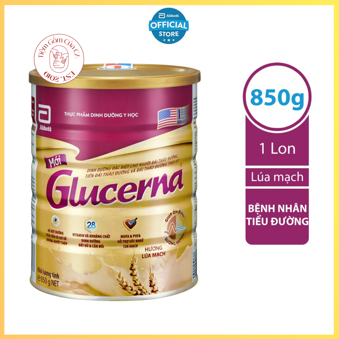 Sữa bột Abbott Glucerna 850g