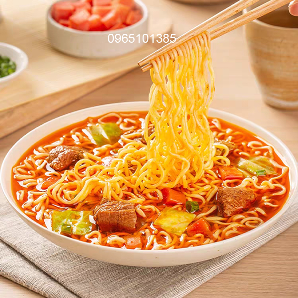 Mỳ Ăn Liền Khang Sư Phụ Vị Bò Hầm Cay