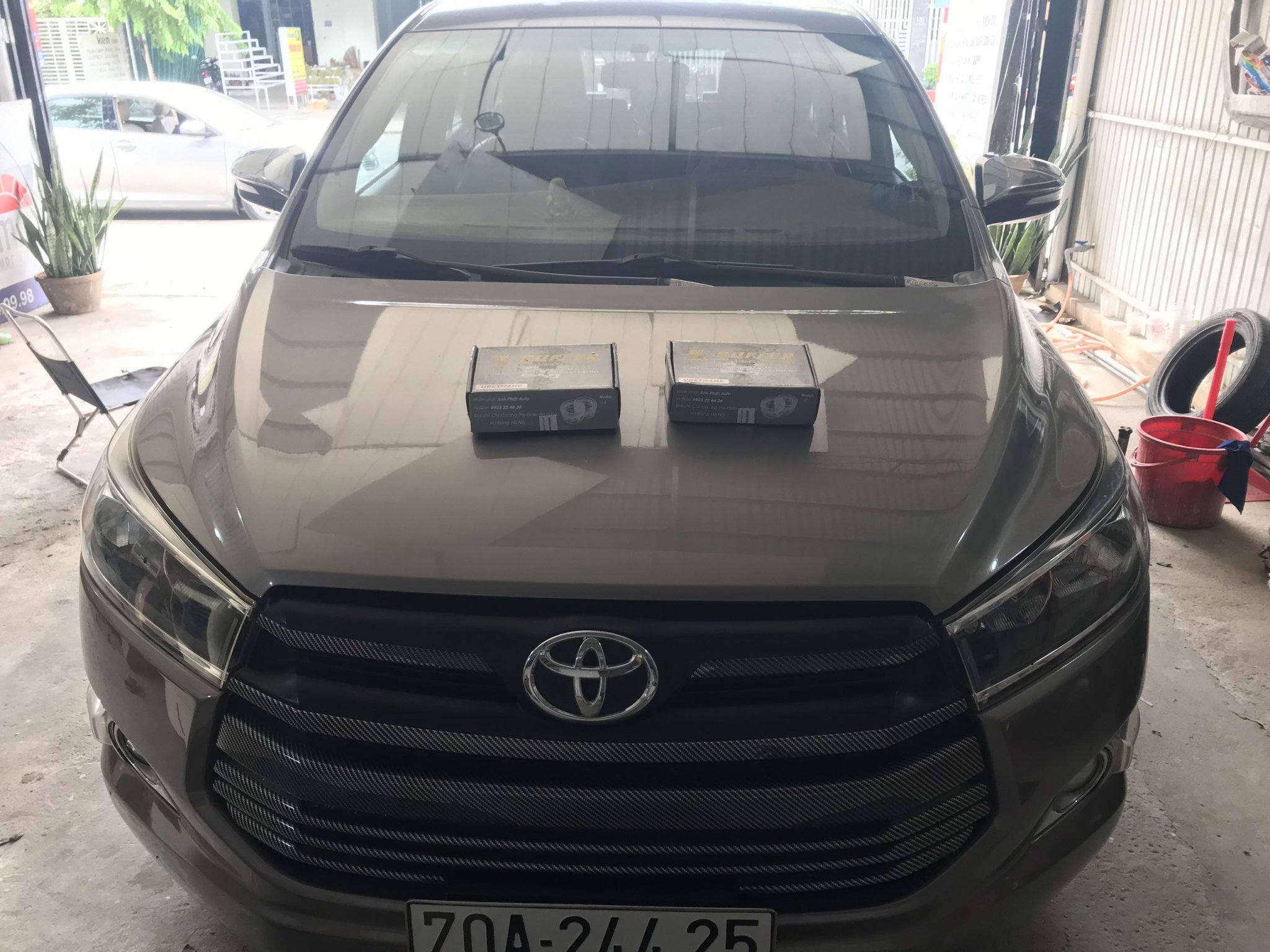 [ToYoTa Innova] Đệm cao su giảm chấn cho ô tô- bộ 4 chiếc