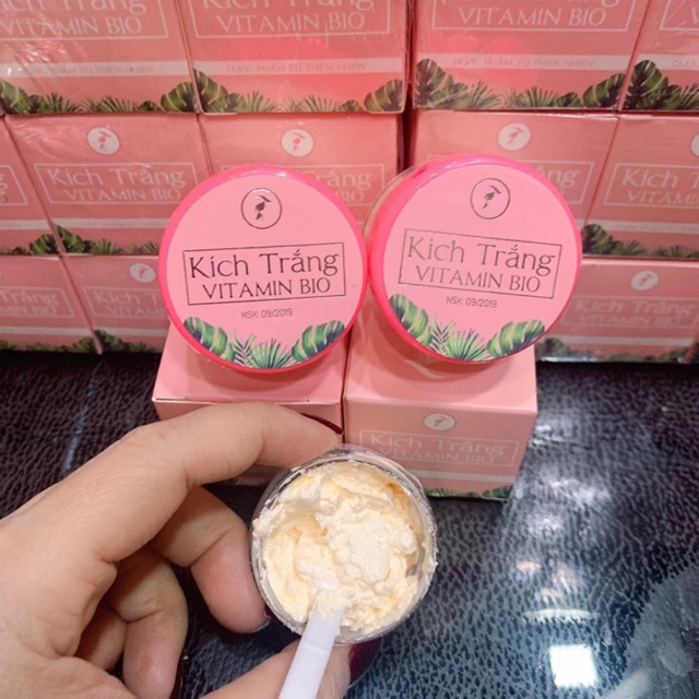 (Combo 10 Hộp) Kem Kích Trắng Vitamin B10 Siêu Trắng