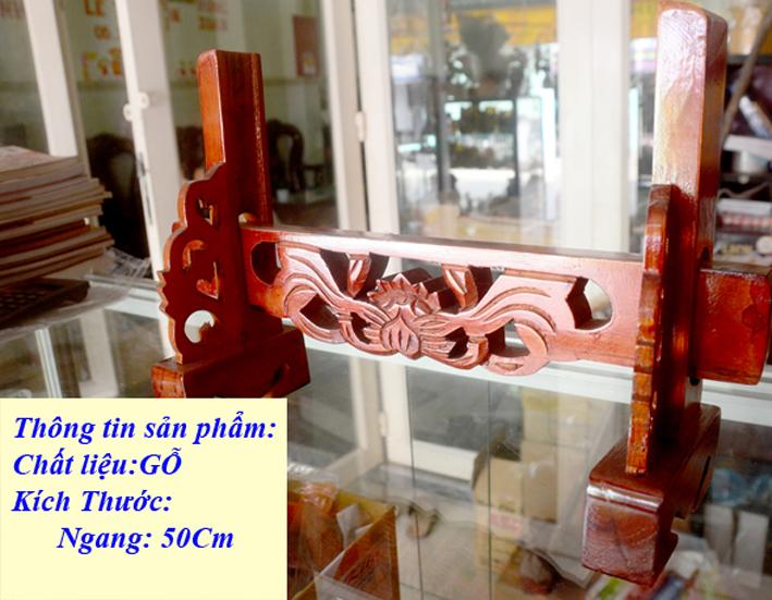 [HCM]Khung gỗ tăng giảm chạm khắc đặt hình thờ