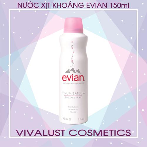 [HCM]Nước xịt khoáng EVIAN 150ml