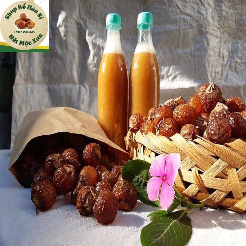 Combo 2kg bồ hòn tách hạt tặng 100g bột bồ hòn