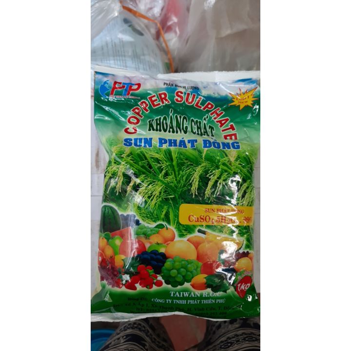 [Giá sỉ] Sunfat đồng trừ nấm bệnh cây trồng