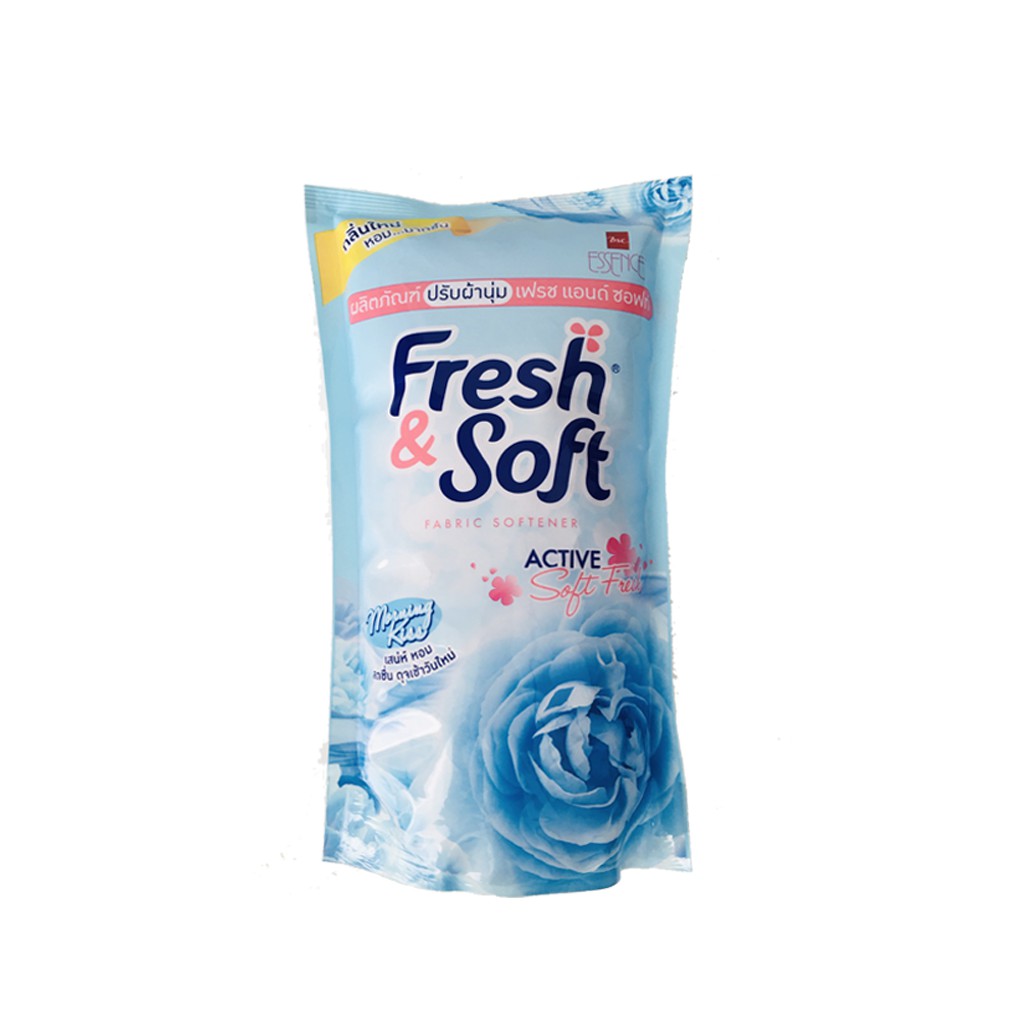 Nước Xả Vải Fresh & Soft Thái Lan 600ml/Bịch [Màu Xanh]
