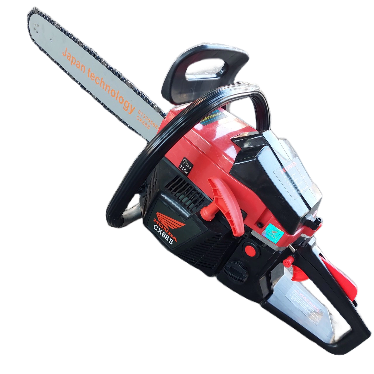 Máy cưa xích chạy xăng honda CX68S ĐỜI MỚI - Máy cưa lốc