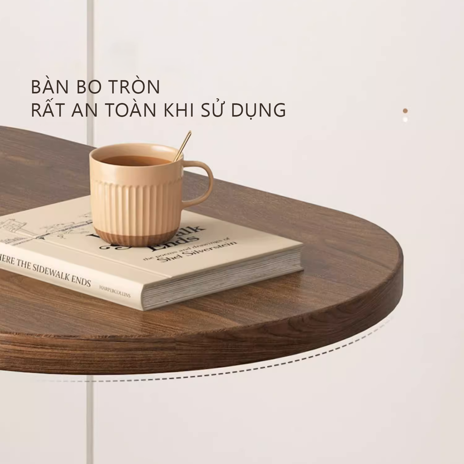Bàn trà sofa chân sắt uốn cong - GM81/GM108