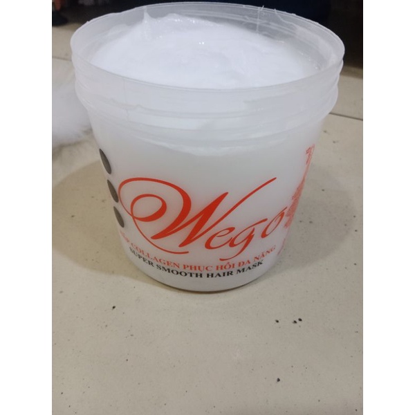 Hấp dầu ủ xả tóc Siêu Mềm Mượt, phục hồi tóc WEGO 1000ml
