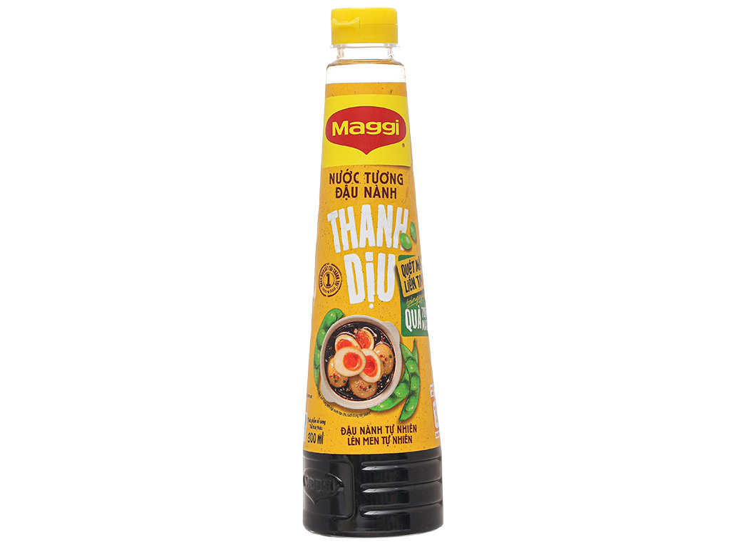 Nước tương đậu nành Maggi Thanh Dịu chai 300ml
