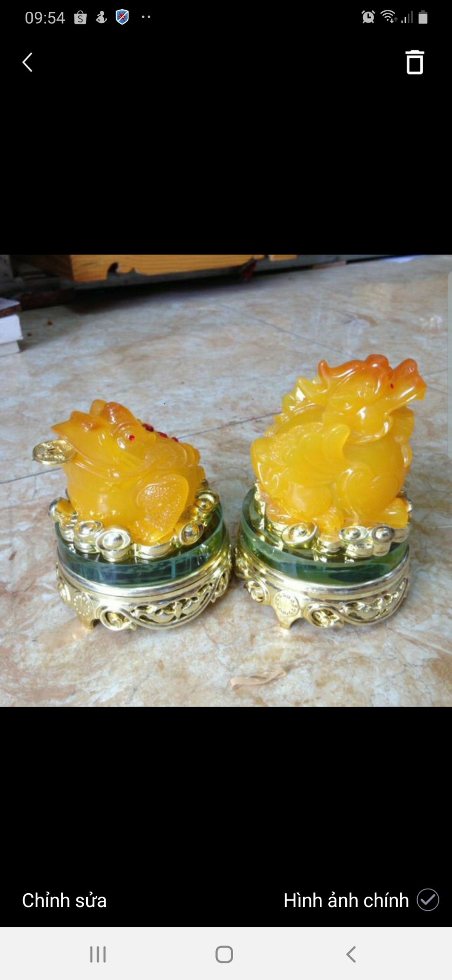 Bộ ông cóc- tỳ hưu theo mệnh