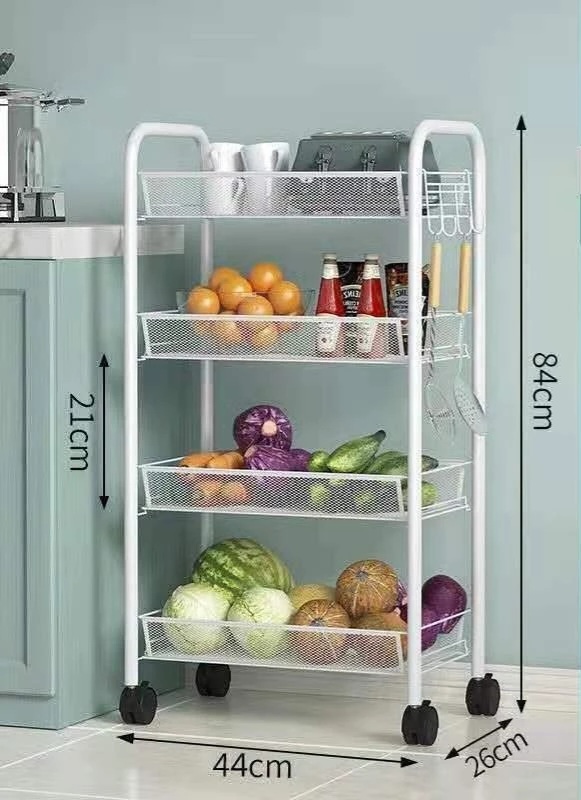 KỆ LƯỚI để đồ đa năng có bánh xe,