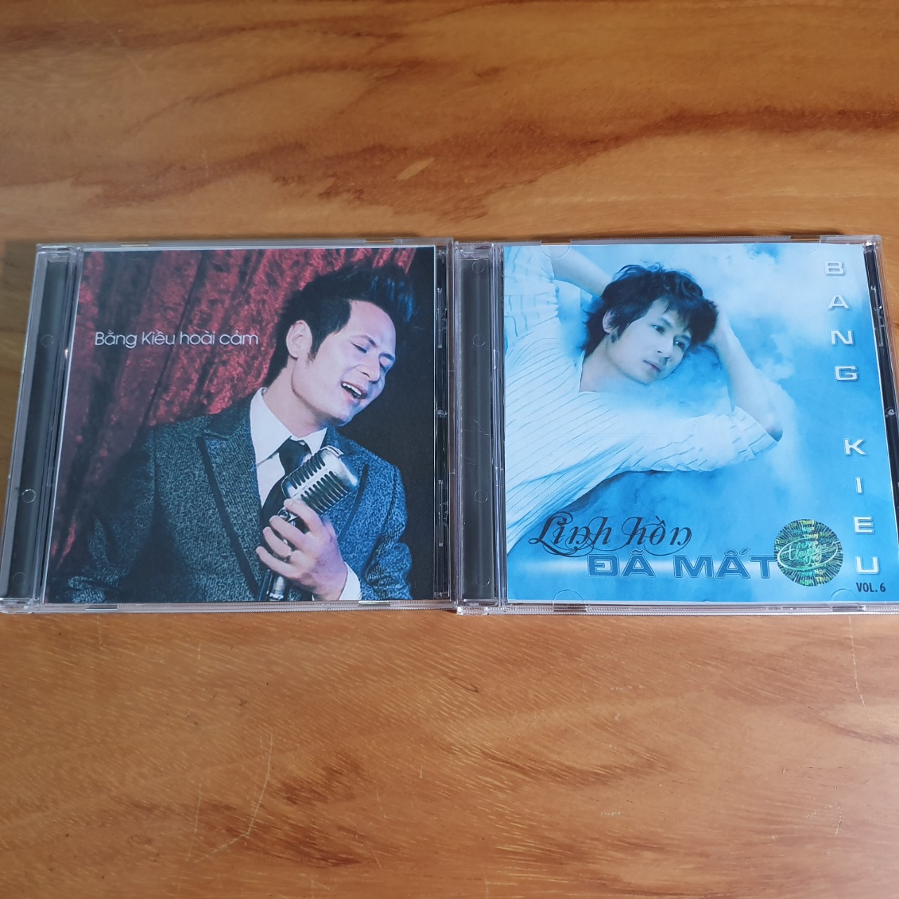 Combo 2 đĩa cd nhạc tuyển bằng kiều - hoài cảm - linh hồn đã mất