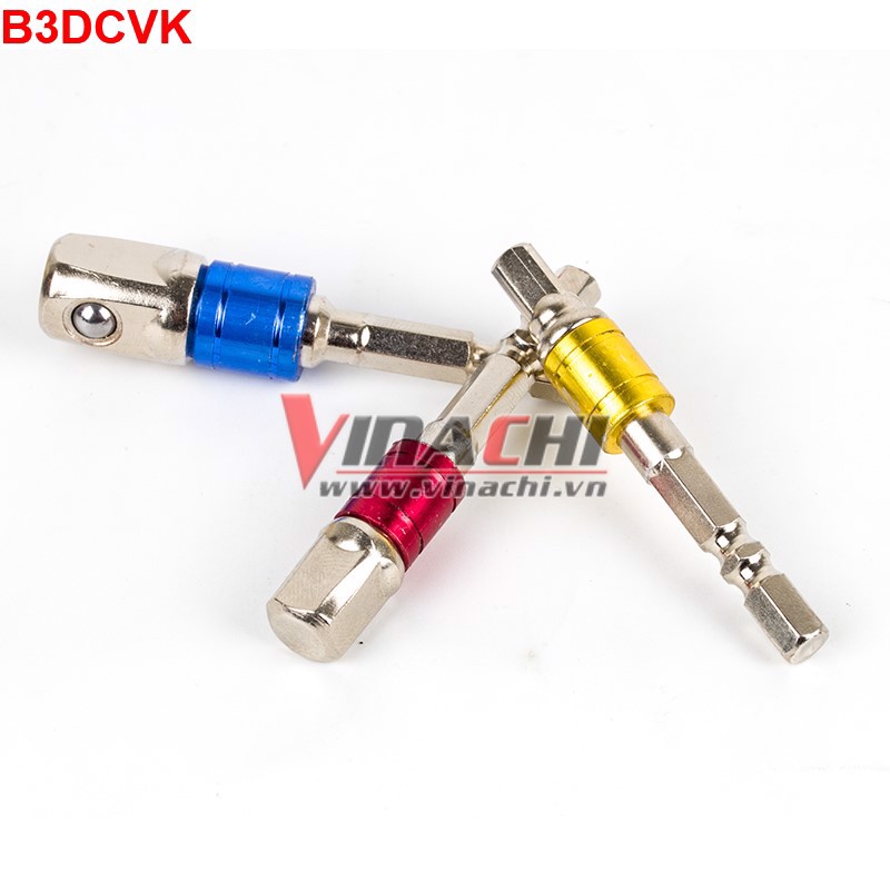 Bộ 3 Đầu Chuyển Vặn Khẩu Cho Khoan