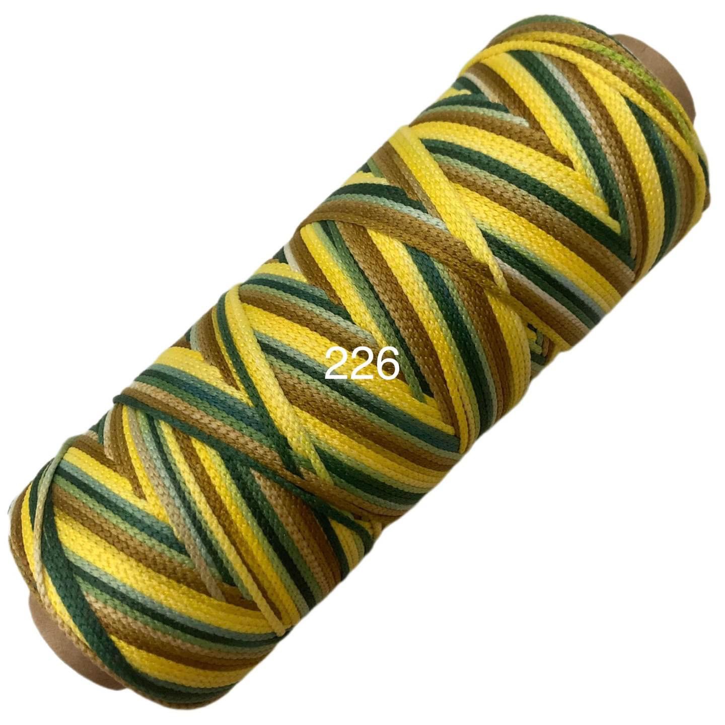 Sợi dệt loang ombre cuộn 125gram