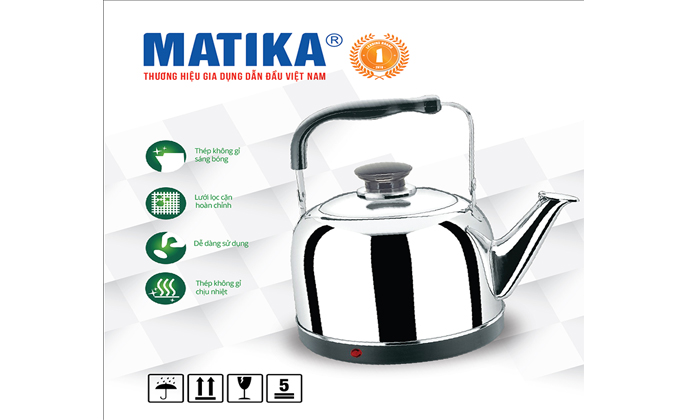 Ấm đun siêu tốc Matika MTK-50 - 5L