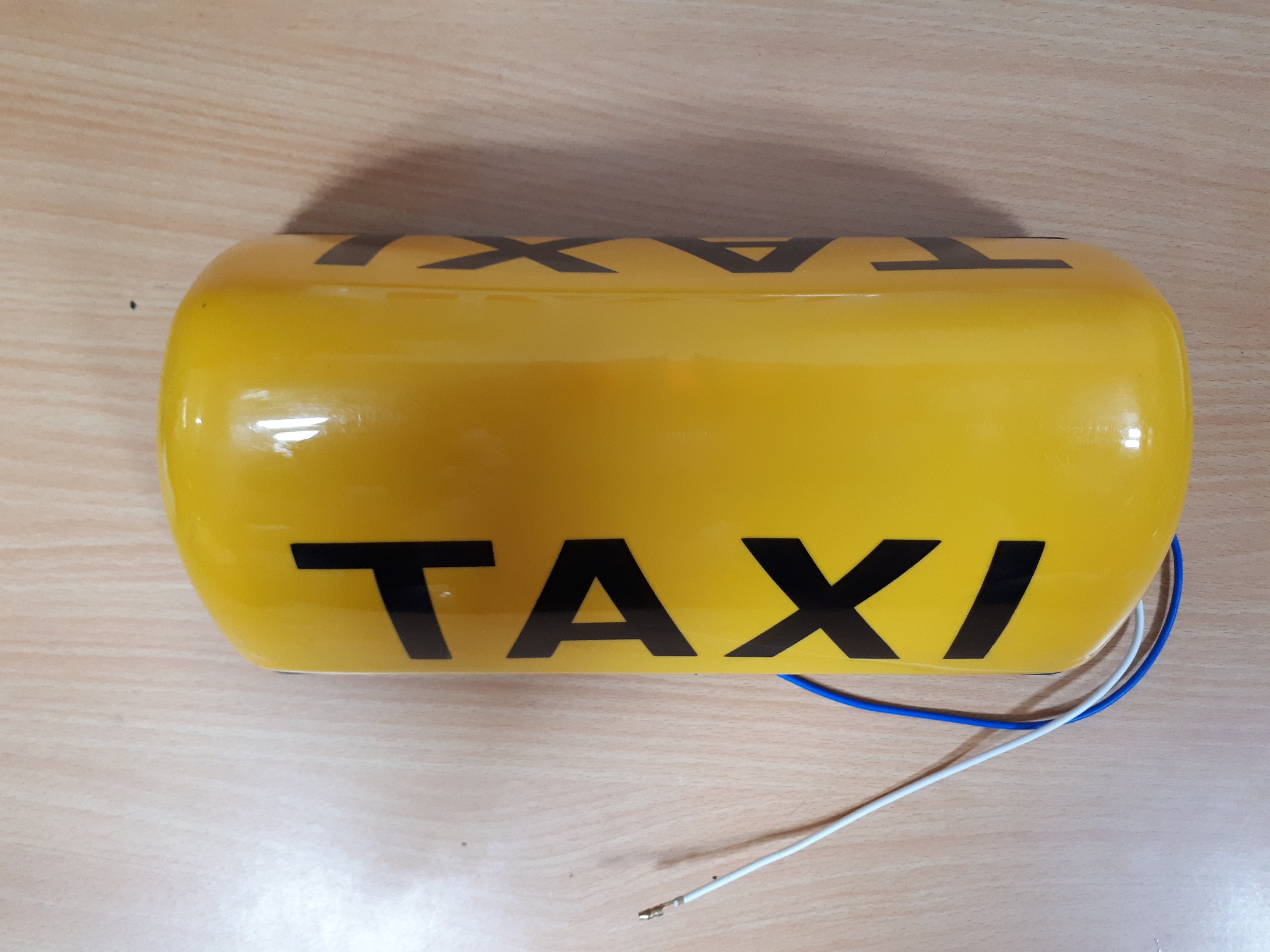 Mào Taxi VÀNG Có Đèn Đế Nam Châm