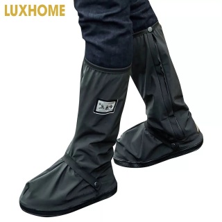 Ủng bọc giầy đi mưa cổ cao chất liệu nhựa PVC loại 1 có đế cao su dày, thumbnail