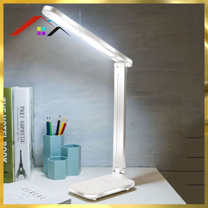 Đèn led để bàn học 868 sạc usb cao cấp chống cận