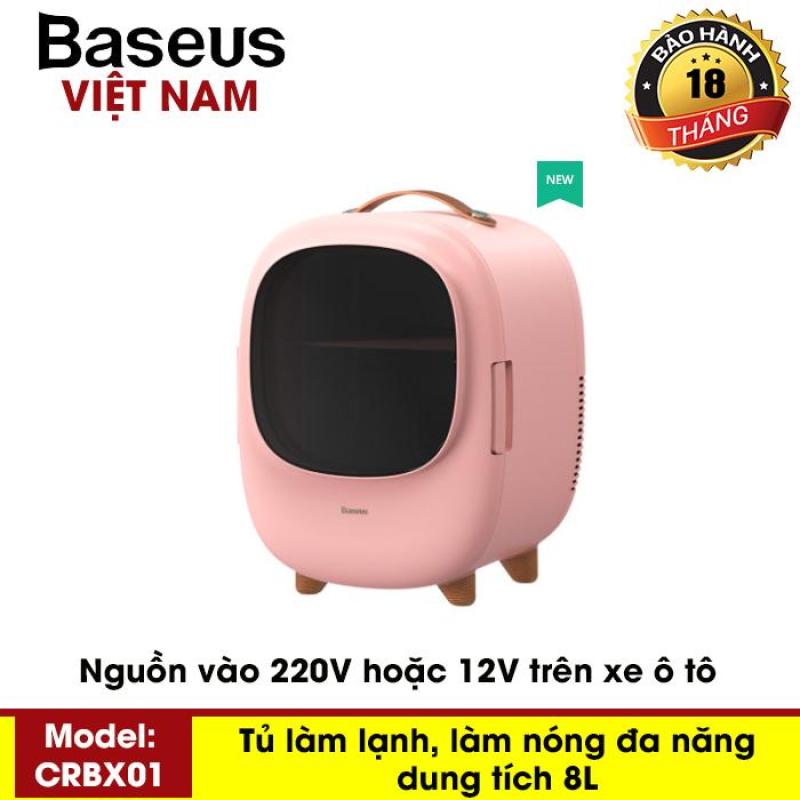 Tủ lạnh mini dung tích 8L, hai chế độ nóng / lạnh, sử dụng cho văn phòng, gia đình, dễ dàng mang đi du lịch, picnic - Thương hiệu Baseus - Phân phối bởi Baseus Vietnam