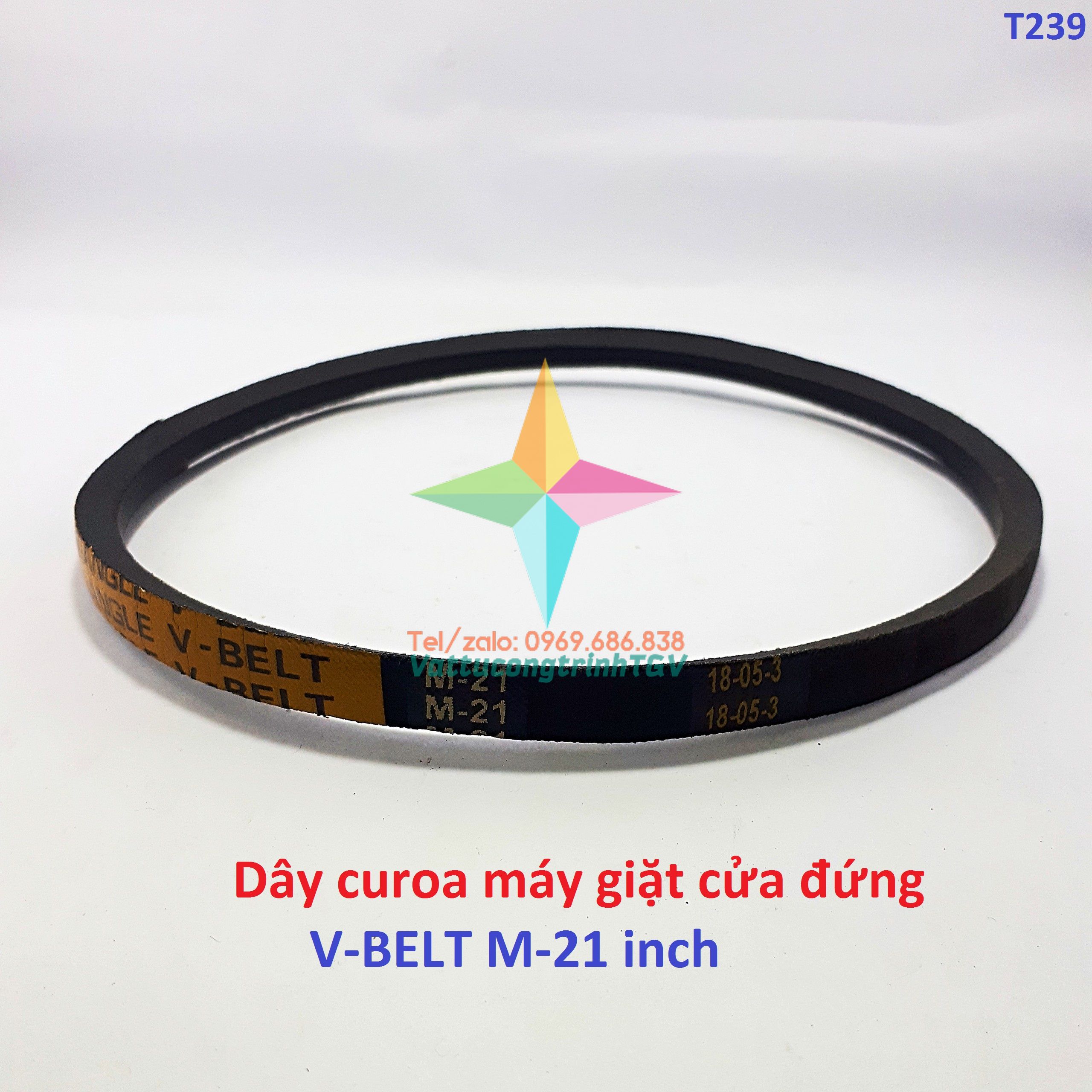 Dây curoa máy giặt cửa đứng cỡ M-21