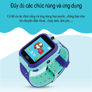 Đồng hồ định vị trẻ em Q80 - Đồng hồ thông minh Q80 Có Sim Nghe Gọi Và Có Tiếng Việt Đặc Biệt Chống Nước Chuẩn I68 Được Bảo Hành 12 tháng 1 Đổi 1 Tại HMC Store 5.0 11