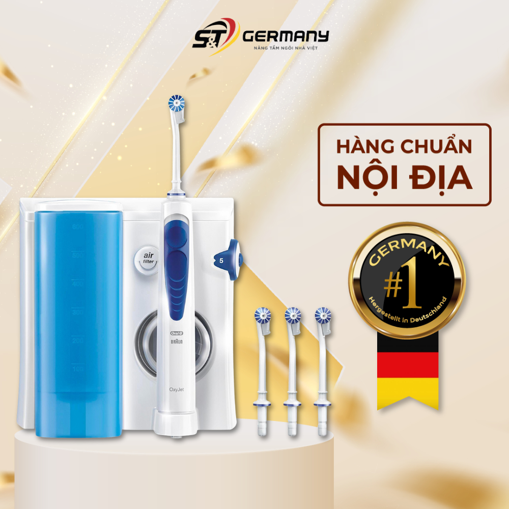 Máy tăm nước oral-b professional care oxyjet md20 made in eu germany snt 360004
