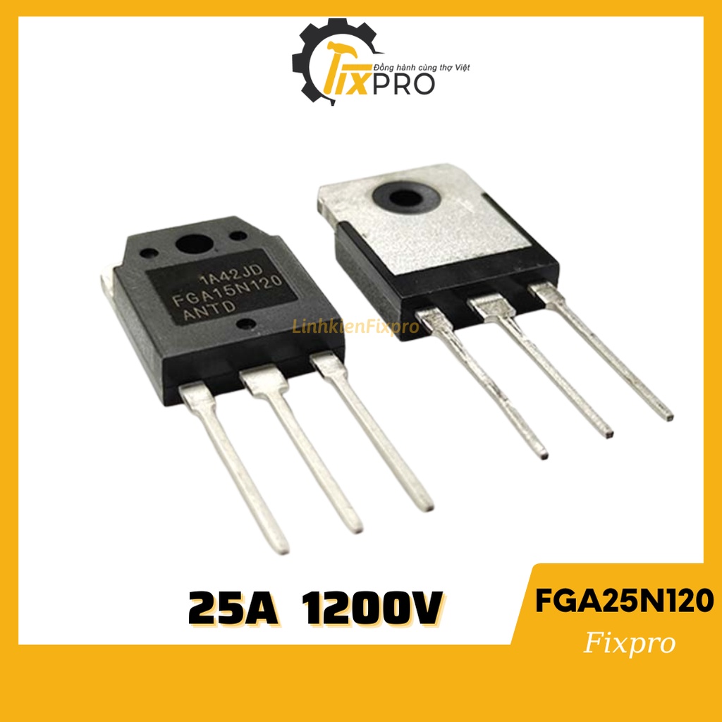 Igbt bếp từ fga25n120 25a-1200v tháo máy chất lượng tốt