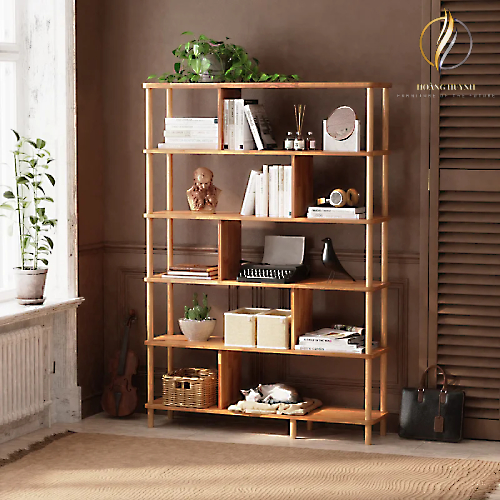 KỆ SÁCH GỖ - NỘI THẤT GỖ HOÀNG HUYNH