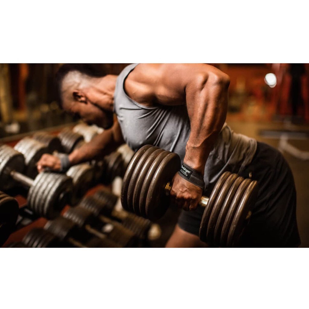 [HCM]Dây Kéo Lưng Tập Gym Harbinger Leather (Da Thật) - Đen