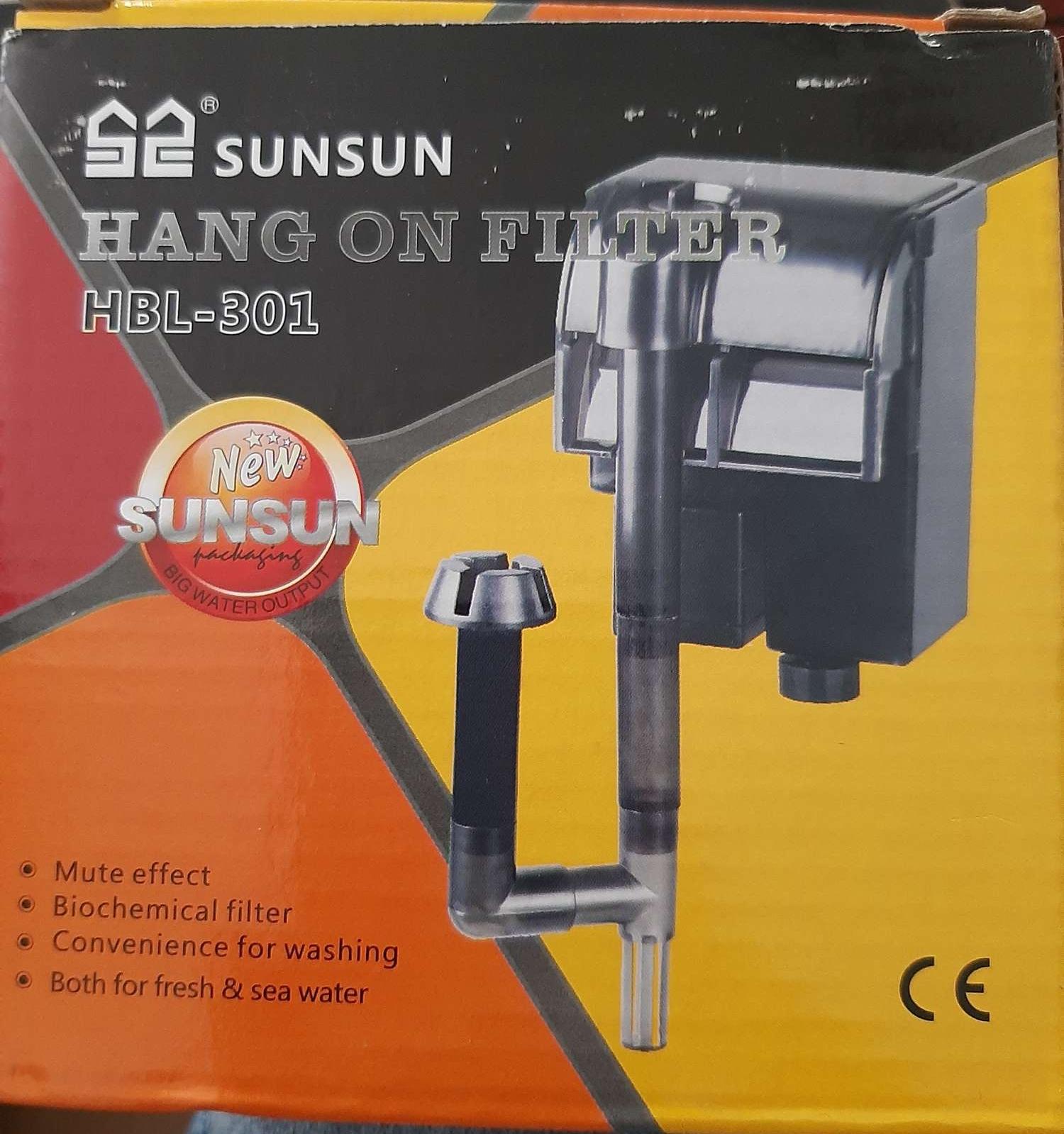 Lọc thác Sunsun HBL 301 cho bể cá dài 30 cm