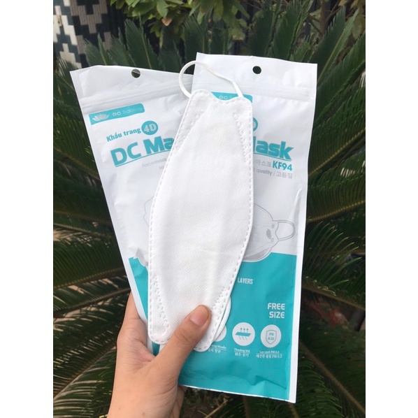 Thùng 300 Cái Khẩu Trang Cá DC Mask KF94 Hàn Quốc
