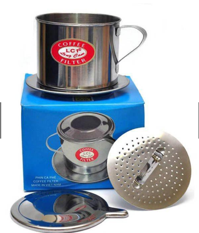 Phin Cafe Phin Pha Cà phê Inox - Fin Cà Phê- size 7cm